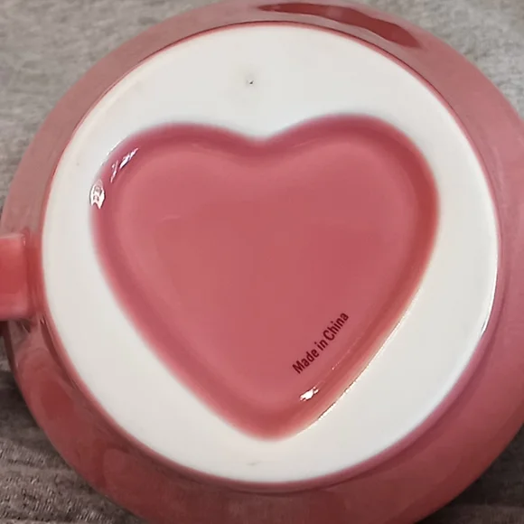 STARBUCKS 2005 Pink Heart Coffee/Tea Cup With Saucer Plate. Collectibles.. - Picture 13 of 15